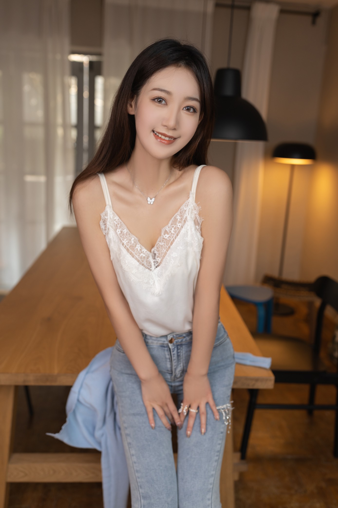 内购无水印 [XIUREN秀人网] NO.3985 唐安琪牛仔裤 [107P-1082MB]
